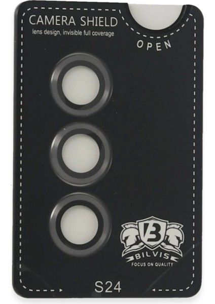 Samsung Galaxy S24 Bilvis Titan Kamera Lens - Titan Gri fiyatları