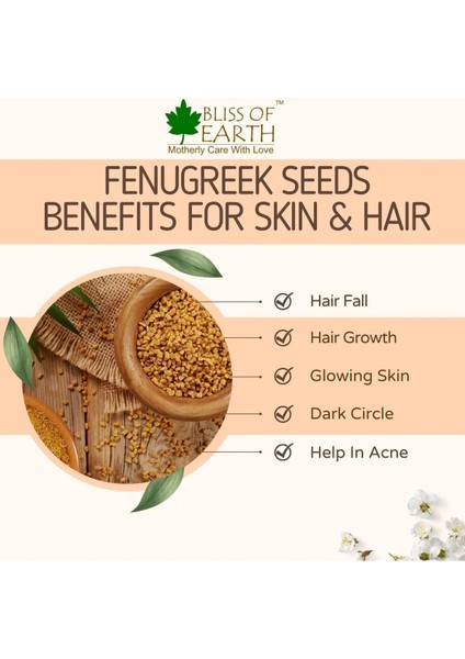 Fenugreek, 600MG, 90 Vegan Capsules Organik Trigonella Foenum-Graecum