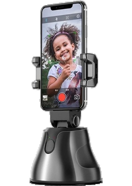Apai Genie 360 Derece Takip Etme Özellikli Selfie Gimbal - Siyah
