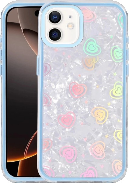 Apple iPhone 11 Lumi Desenli Kapak - Mavi