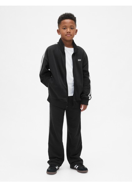 Erkek Çocuk Siyah Gap Logo Spor Ceket modelleri