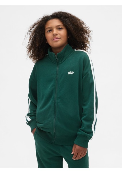 Erkek Çocuk Yeşil Gap Logo Spor Ceket