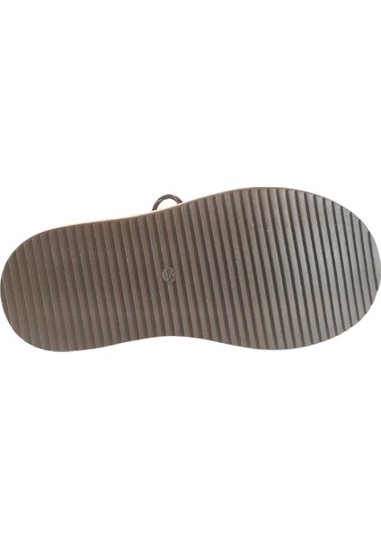 Kadın (Deri) Süet Çift Renkli Çift Bağcıklı Sneaker Ayakkabı