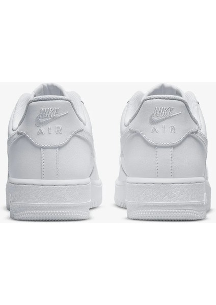 Nike Air Force 1 07 Unisex Sneaker White Unisex Günlük Spor Ayakkabı Beyaz