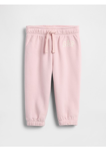 Bebek Pembe Vintagesoft Logo Eşofman Altı