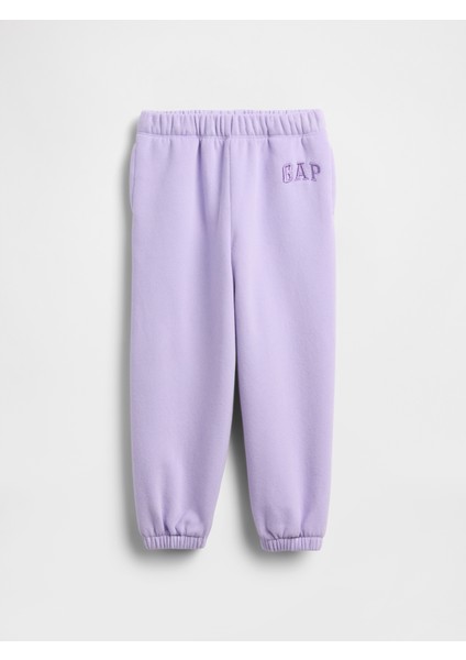 Kız Bebek Mor Gap Logo Eşofman Altı