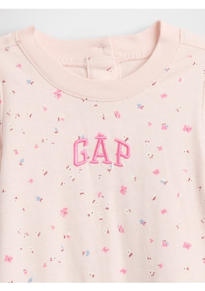 Bebek Pembe Gap Logo Tek Parça Tulum fiyatları