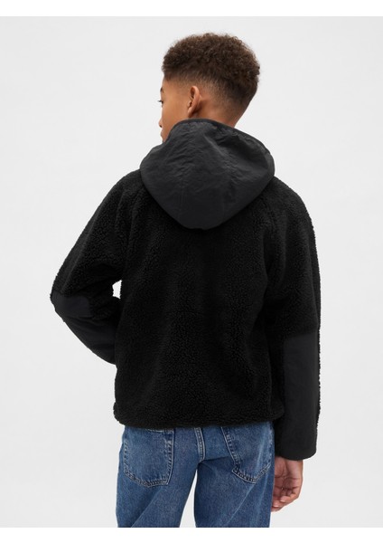 Erkek Çocuk Siyah Sherpa Ceket indirimleri