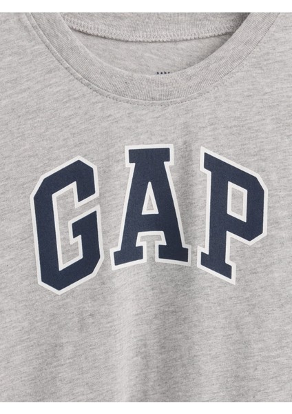Erkek Bebek Gri Gap Logo T-Shirt fiyatları