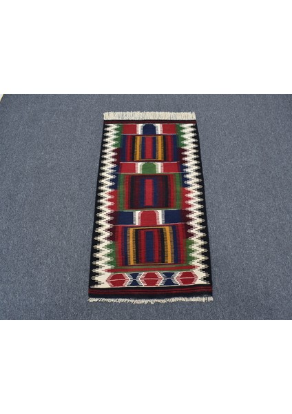 El Dokuma Otantik Karapınar Yün Kilim 6363 fırsatları