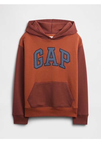 Erkek Çocuk Kırmızı Gap Logo Sweatshirt