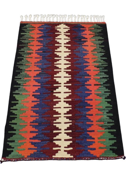 El Dokuma Seçkin Afyon Emirdağ Yün Kilim 6364