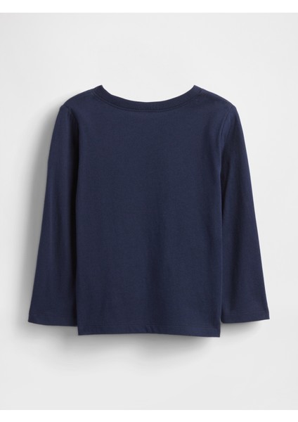 Erkek Bebek Lacivert Gap Logo T-Shirt modelleri