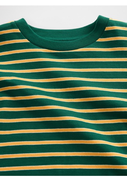 Erkek Çocuk Yeşil Relaxed T-Shirt fiyatları