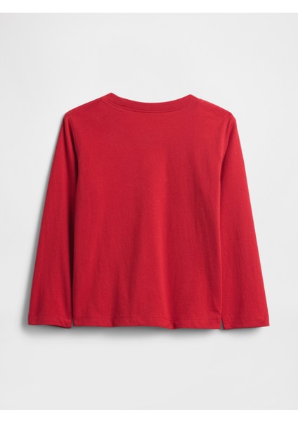 Erkek Bebek Kırmızı Gap Logo T-Shirt modelleri