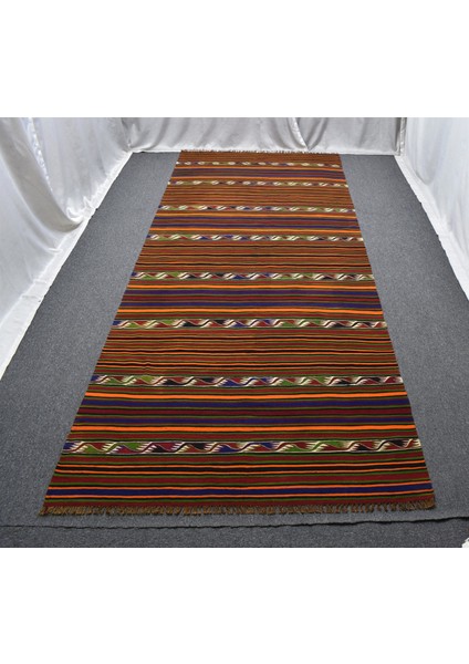 Yeni El Dokuma Şaheser Yekpare Tek Parça Yörük Yün Kilim 6360 fiyatları