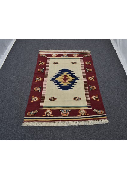 Yeni El Dokuma Emsalsiz Lütfi Özden Tasarım Yün Halı Kilim 6369 fırsatları