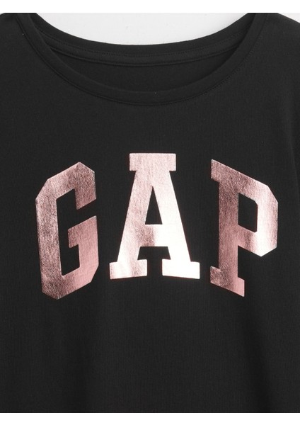 Kız Çocuk Siyah Gap Logo T-Shirt fiyatları