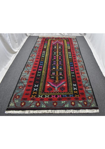Yeni El Dokuma 6m2 Karabağ Yün Kilim 6373 modelleri