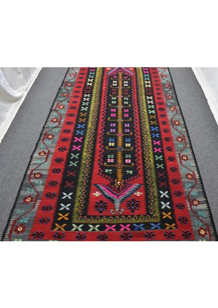 Yeni El Dokuma 6m2 Karabağ Yün Kilim 6373 fırsatları