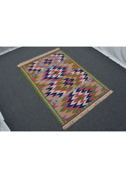 El Dokuma Benzersiz Yüncü Yörük Yün Kilim 6361 indirimleri