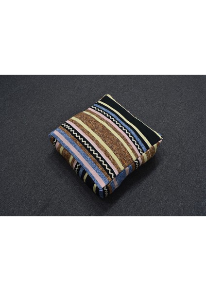 Yeni El Dokuma Dekoratif Puf Köşe Minderi Kırlent Kılıfı Kilim 6224 modelleri