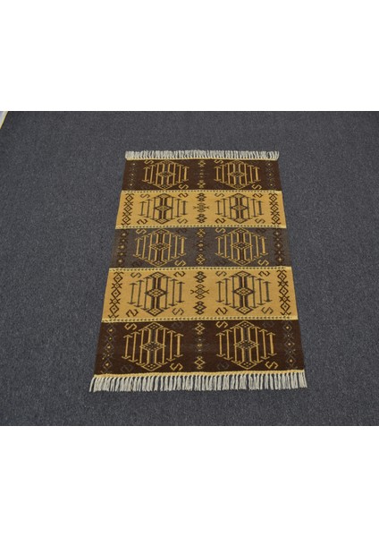 Yeni El Dokuma Modern Özel Tasarım Yün Kilim 6380 fırsatları