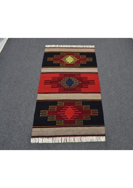 Yeni El Dokuma Görkemli Şarkışla Sivas Yün Kilim 6382 modelleri