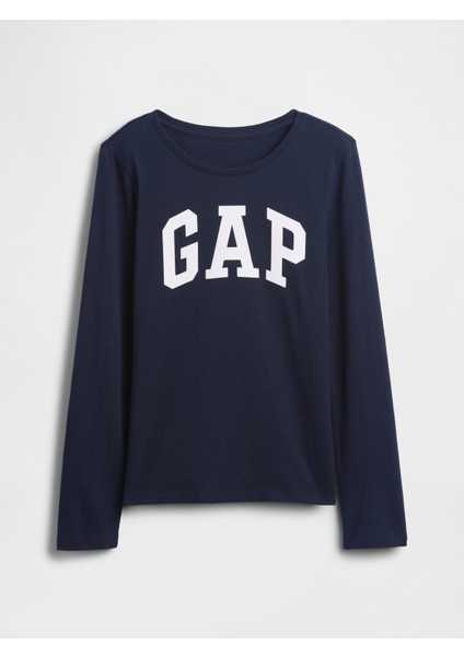 Kız Çocuk Lacivert Gap Logo T-Shirt fırsatları