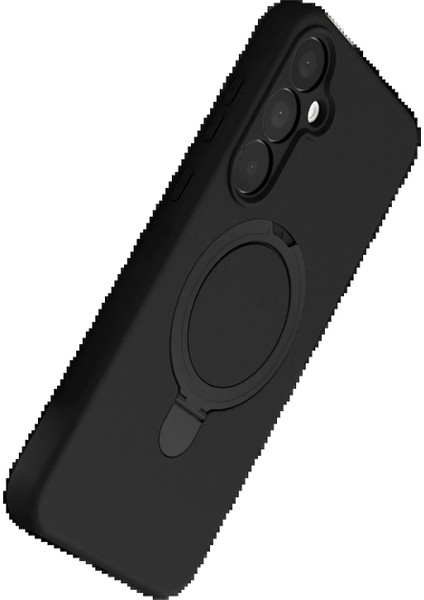 Samsung Galaxy A25 5g Regal Magsafe Standlı Kapak - Siyah modelleri