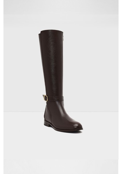 Yachio-Tr Çizme Düz Çizme - Kahverengi fırsatları