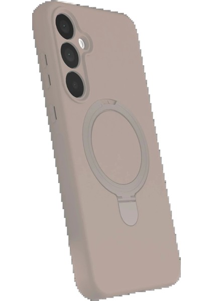 Samsung Galaxy A25 5g Regal Magsafe Standlı Kapak - Çöl Titanyum fiyatları