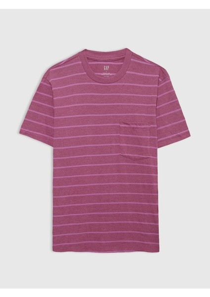 Erkek Koyu Pembe Original Jersey T-Shirt