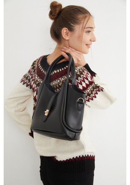 Suni Deri Fermuarlı Yavrulu Kol Çantası modelleri