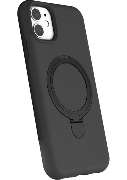 Apple iPhone 11 Regal Magsafe Standlı Kapak - Titan Gri fiyatları