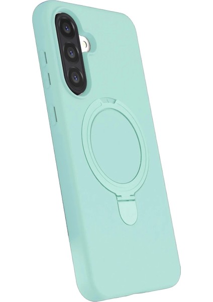 Samsung Galaxy A56 Regal Magsafe Standlı Kapak - Su Yeşili modelleri