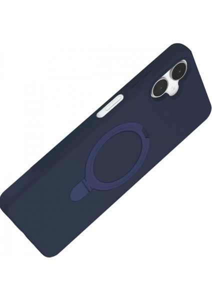 Samsung Galaxy A06 Regal Magsafe Standlı Kapak - Lacivert modelleri