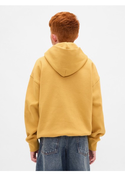 Erkek Çocuk Sarı Vintagesoft Gap Logo Sweatshirt indirimleri