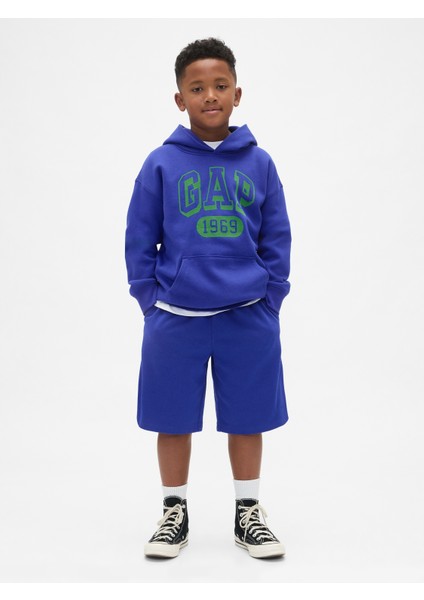 Erkek Çocuk Mavi Vintagesoft Gap Logo Sweatshirt fırsatları