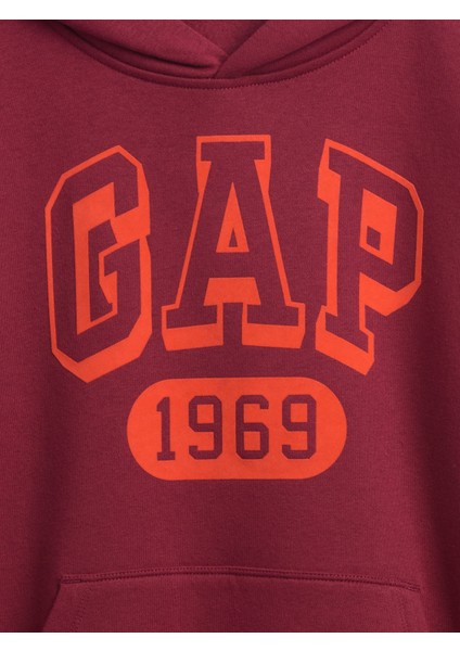 Erkek Çocuk Bordo Vintagesoft Gap Logo Sweatshirt fiyatları