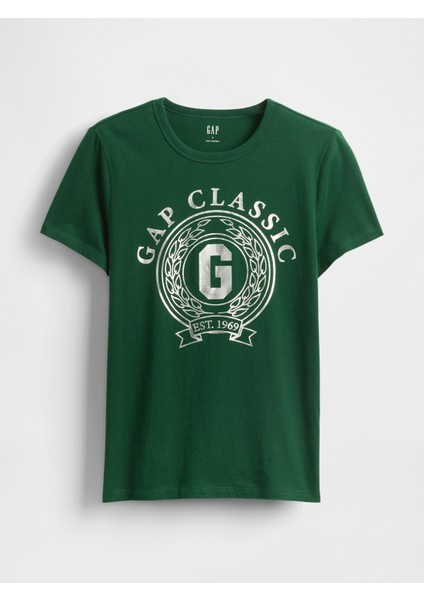 Kadın Koyu Yeşil Favorite Grafik T-Shirt fiyatları