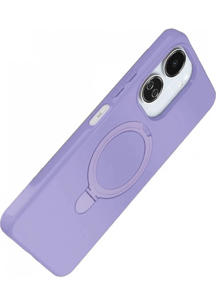Xiaomi Redmi 13C Regal Magsafe Standlı Kapak - Lila fırsatları