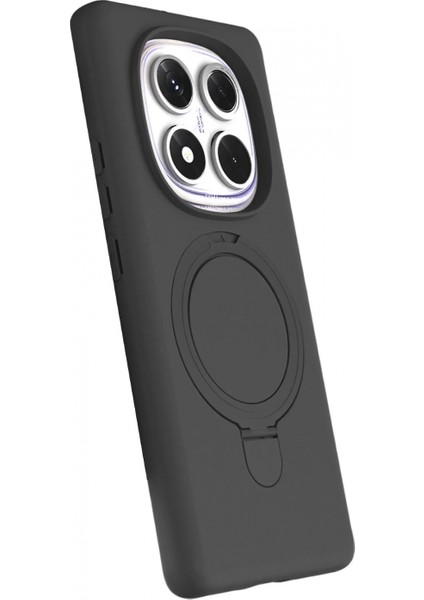 Xiaomi Redmi Note 14 Pro 5g Regal Magsafe Standlı Kapak - Titan Gri modelleri