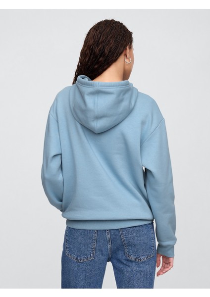 Kadın Mavi Gap Logo Heritage Sweatshirt indirimleri