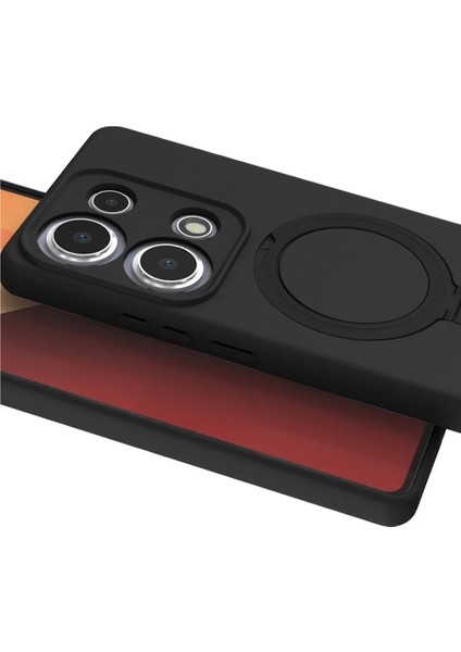 Xiaomi Redmi Note 13 Pro 4g Regal Magsafe Standlı Kapak - Siyah modelleri