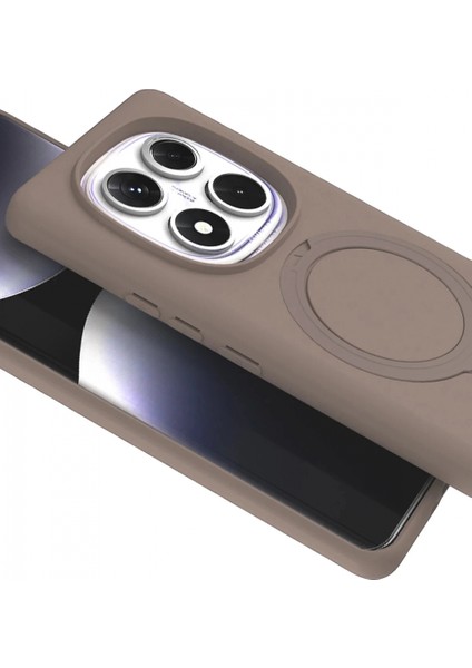 Xiaomi Redmi Note 14 Pro 5g Regal Magsafe Standlı Kapak - Çöl Titanyum fiyatları