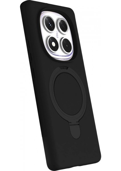 Xiaomi Redmi Note 14 Pro 5g Regal Magsafe Standlı Kapak - Siyah modelleri