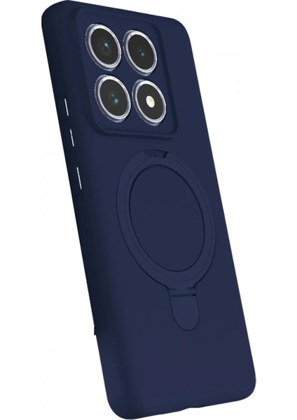 Xiaomi Mi 14T Pro Regal Magsafe Standlı Kapak - Lacivert fiyatları