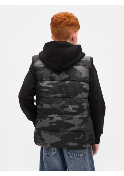 Erkek Çocuk Kamuflaj Relaxed Coldcontrol Şişme Yelek fırsatları