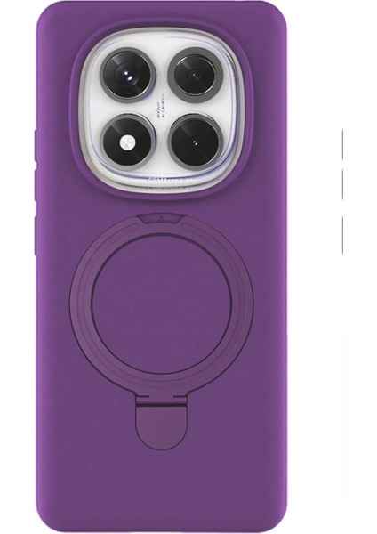 Xiaomi Redmi Note 14 Pro 4g Regal Magsafe Standlı Kapak - Derin Mor modelleri